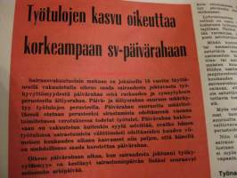 Kunta ja Me 1972 / 22 - Kansikuva Austin/Morris Mini läänien rajalla.Teräsmies sarjakuvaa.Kuntien kalleus luokitukset.Sama indeksi eläkkeille ?ym.