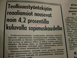 Kunta ja Me 1972 / 22 - Kansikuva Austin/Morris Mini läänien rajalla.Teräsmies sarjakuvaa.Kuntien kalleus luokitukset.Sama indeksi eläkkeille ?ym.