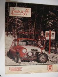 Kunta ja Me 1972 / 22 - Kansikuva Austin/Morris Mini läänien rajalla.Teräsmies sarjakuvaa.Kuntien kalleus luokitukset.Sama indeksi eläkkeille ?ym.