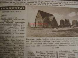 Radiokuuntelija 1946 / 28 - kansikuva Satavaunulastia päivässä rajan ylisotakorjauksia.
