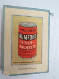 Rumford leipomisohjekirjanen