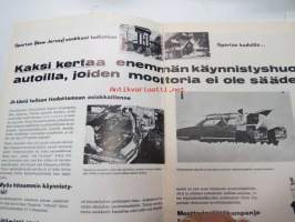 Atoyn sanomat 1970 nr 1 -asiakaslehti sis. mm. Elämän kipinä - sytytystulppa, Slaven Transport kääntöpöytä, Halogeenit, Matkailuperävaunut Robin - Sprite