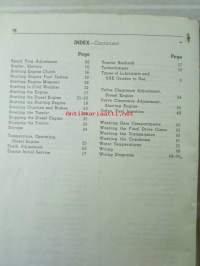 Catepillar D6 Tractor - Operation and maintenance instructions