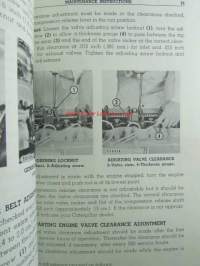 Catepillar D6 Tractor - Operation and maintenance instructions