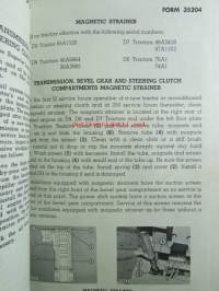 Catepillar D6 Tractor - Operation and maintenance instructions