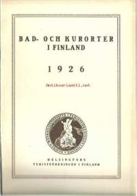 Bad- och kurorter i Finland 1926