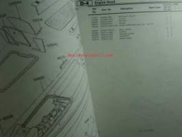 Kawasaki JS 300-B (Jet Ski 300), For Export Market, Watercraft parts catalog - Vesijetti varaosaluettelo