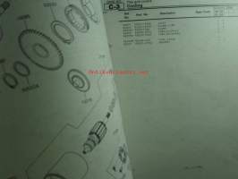 Kawasaki JS 300-B (Jet Ski 300), For Export Market, Watercraft parts catalog - Vesijetti varaosaluettelo
