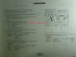 Yamaha Parts Catalogue XT250&#039;82 (5G4) Europe, 125G4-300E1 - Varaosaluettelo