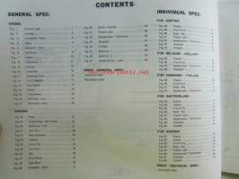 Yamaha Parts Catalogue XT250&#039;82 (5G4) Europe, 125G4-300E1 - Varaosaluettelo