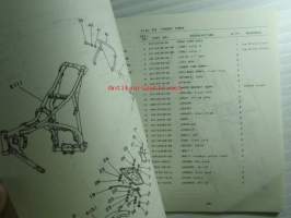 Yamaha Parts Catalogue XT250&#039;82 (5G4) Europe, 125G4-300E1 - Varaosaluettelo