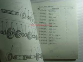 Yamaha Parts Catalogue XT250&#039;82 (5G4) Europe, 125G4-300E1 - Varaosaluettelo