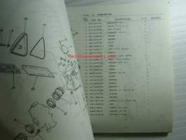Yamaha Parts Catalogue XT250&#039;82 (5G4) Europe, 125G4-300E1 - Varaosaluettelo