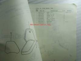 Yamaha Parts Catalogue PW50J (4x4), 124X4-300E1 - Varaosaluettelo