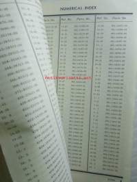 Yamaha parts list model XT500 (&#039;77) (type 1U6) for Europe - Varaosaluettelo