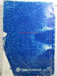 Yamaha parts list model XT500 (&#039;77) (type 1U6) for Europe - Varaosaluettelo