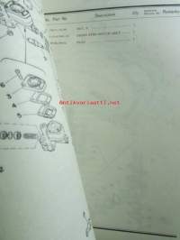 Yamaha parts list model SR500 (&#039;78) - Varaosaluettelo