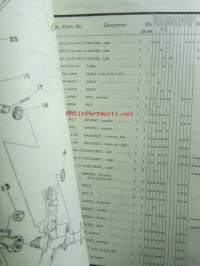 Yamaha parts list model DT250MX (&#039;77)(type1R7) model DT400MX (&#039;77)(type1R6) for Europe  - Varaosaluettelo