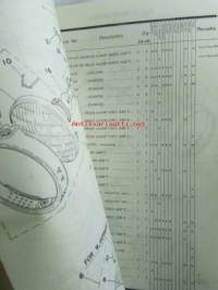 Yamaha parts list model DT250MX (&#039;77)(type1R7) model DT400MX (&#039;77)(type1R6) for Europe