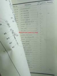 Yamaha parts list model DT250MX (&#039;77)(type1R7) model DT400MX (&#039;77)(type1R6) for Europe