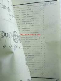 Yamaha parts list model DT250MX (&#039;77)(type1R7) model DT400MX (&#039;77)(type1R6) for Europe