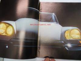 Citroën DS 1971 -myyntiesite / sales brochure