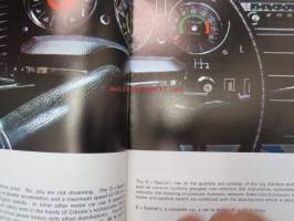 Citroën DS 1971 -myyntiesite / sales brochure