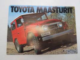 Toyota maasturi 4-veto -myyntiesite