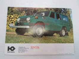 Toyota maasturi 4-veto -myyntiesite