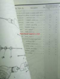 Yamaha parts list model RS125 (&#039;77)(type 2A0) for Europe - Varaosaluettelo