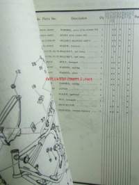 Yamaha parts list model RS125 (&#039;77)(type 2A0) for Europe - Varaosaluettelo