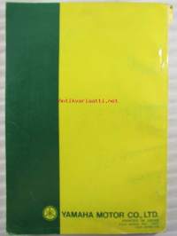 Yamaha parts list model RS125 (&#039;77)(type 2A0) for Europe - Varaosaluettelo