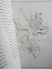 Kawasaki Parts Catalog 90 MC1 - Moottoripyörä varaosaluettelo