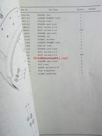 Kawasaki Parts Catalog 90 MC1 - Moottoripyörä varaosaluettelo