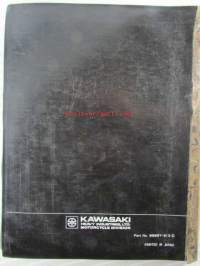 Kawasaki Parts Catalog 90 MC1 - Moottoripyörä varaosaluettelo
