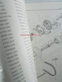 Kawasaki Parts Catalog KZ400 for European market - Moottoripyörä varaosaluettelo