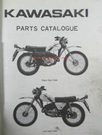 Kawasaki Parts Catalog KE125-A3 for European market - Moottoripyörä varaosaluettelo