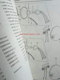 Kawasaki Parts Catalog KE125-A3 for European market - Moottoripyörä varaosaluettelo