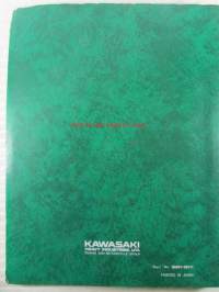 Kawasaki Parts Catalog KE125-A3 for European market - Moottoripyörä varaosaluettelo