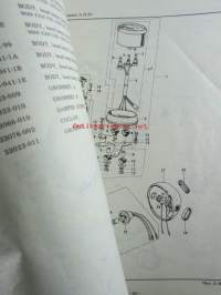 Kawasaki Parts Catalog 100:G7S/G7T - Moottoripyörä varaosaluettelo