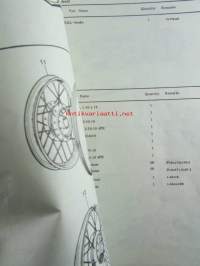 Kawasaki Parts Catalog 100:G7S/G7T - Moottoripyörä varaosaluettelo