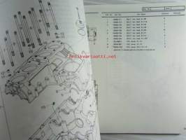 Kawasaki Z650-D for European market, motorcycle Parts Catalog -varaosaluettelo