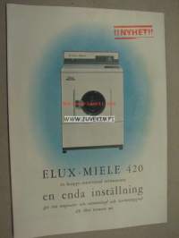 Elux-Miele Tvättautomat 420 -myyntiesite