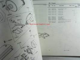 Kawasaki Z440-A2 for European market, motorcycle Parts Catalog - varaosaluettelo