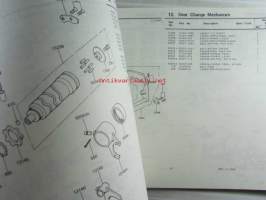 Kawasaki Z440-A2 for European market, motorcycle Parts Catalog - varaosaluettelo