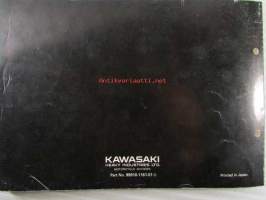 Kawasaki Z440-A2 for European market, motorcycle Parts Catalog - varaosaluettelo