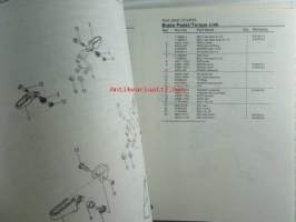 Kawasaki ZKX420-A, ZKX420-A1 ZKX420-A2, motorcycle Parts Catalog - varaosaluettelo