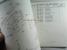 Kawasaki Z250-G, Z250-G2, For European Market, motorcycle Parts Catalog - varaosaluettelo