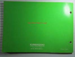 Kawasaki KX250-B, For European Market, motorcycle Parts Catalog - varaosaluettelo