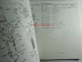 Kawasaki KDX175-B, For European Market, motorcycle Parts Catalog - varaosaluettelo